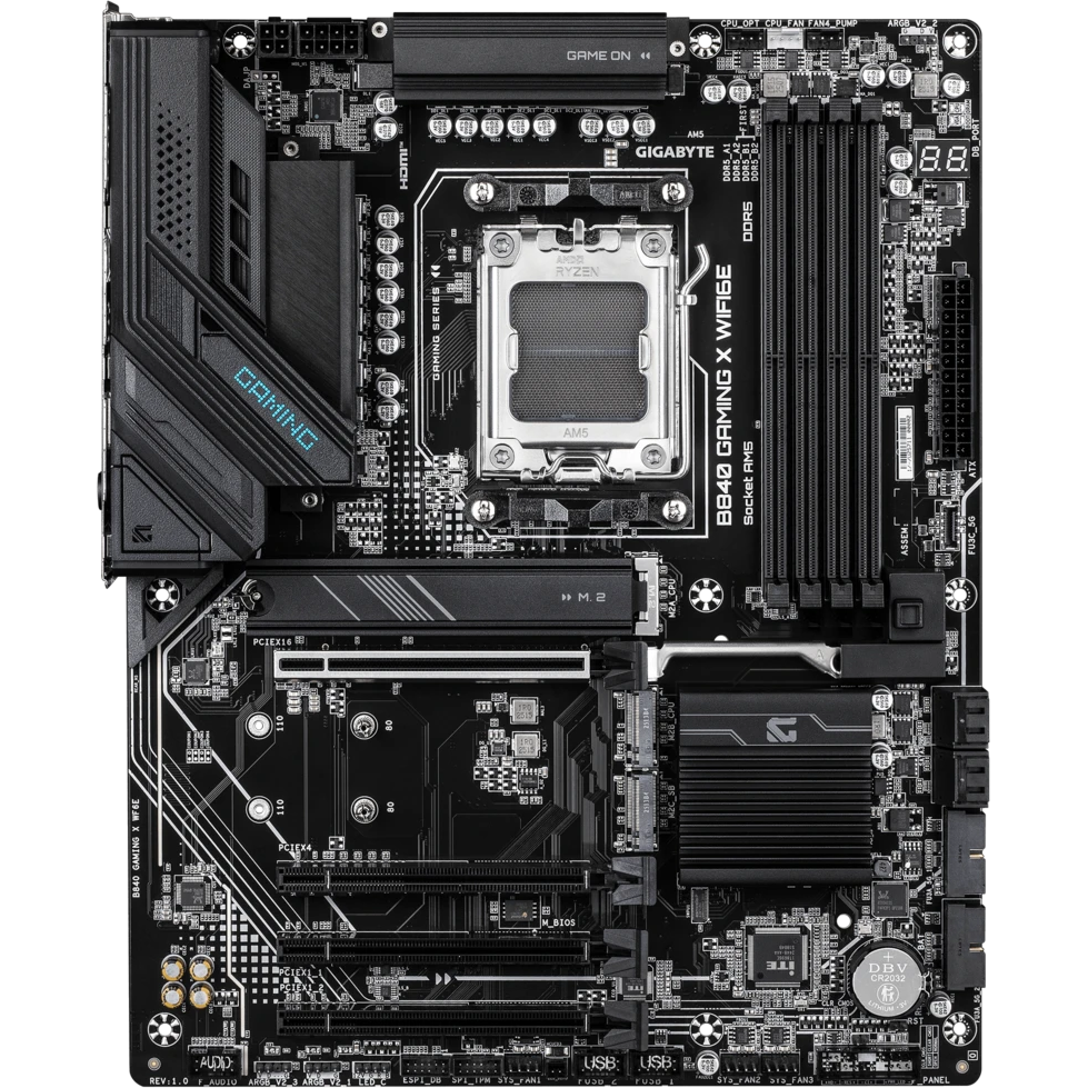 Материнская плата Gigabyte B840 GAMING X WIFI6E rev