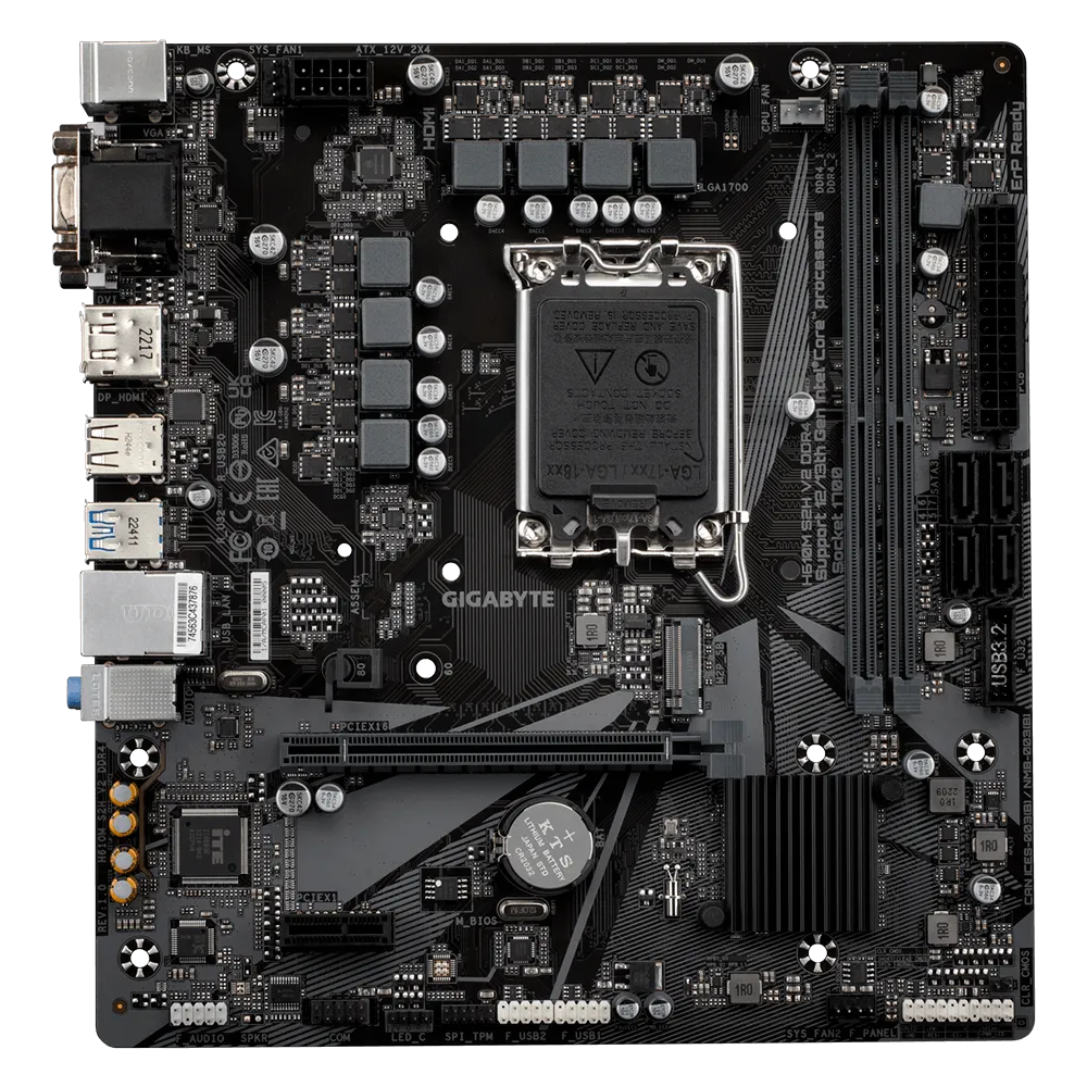 Материнская плата Gigabyte H610M S2H V2