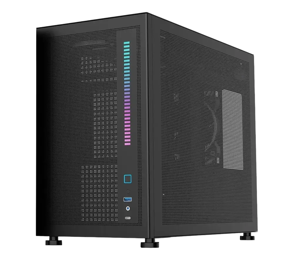 Компьютерный корпус 1STPLAYER MIKU Mi6 Black Mi6-BK