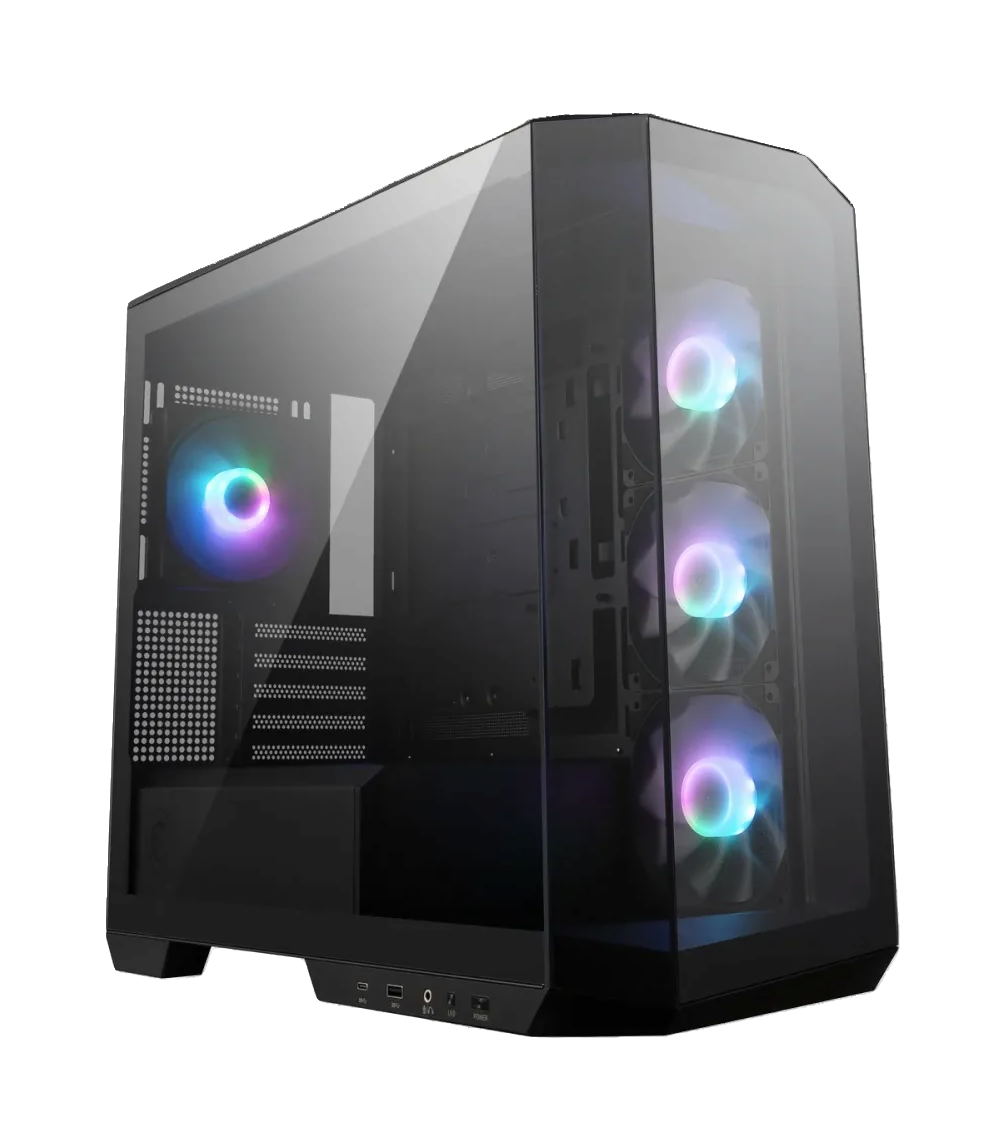 Компьютерный корпус MSI MAG Pano M100R PZ TG ARGB Black (306-7G24R25-HH9)