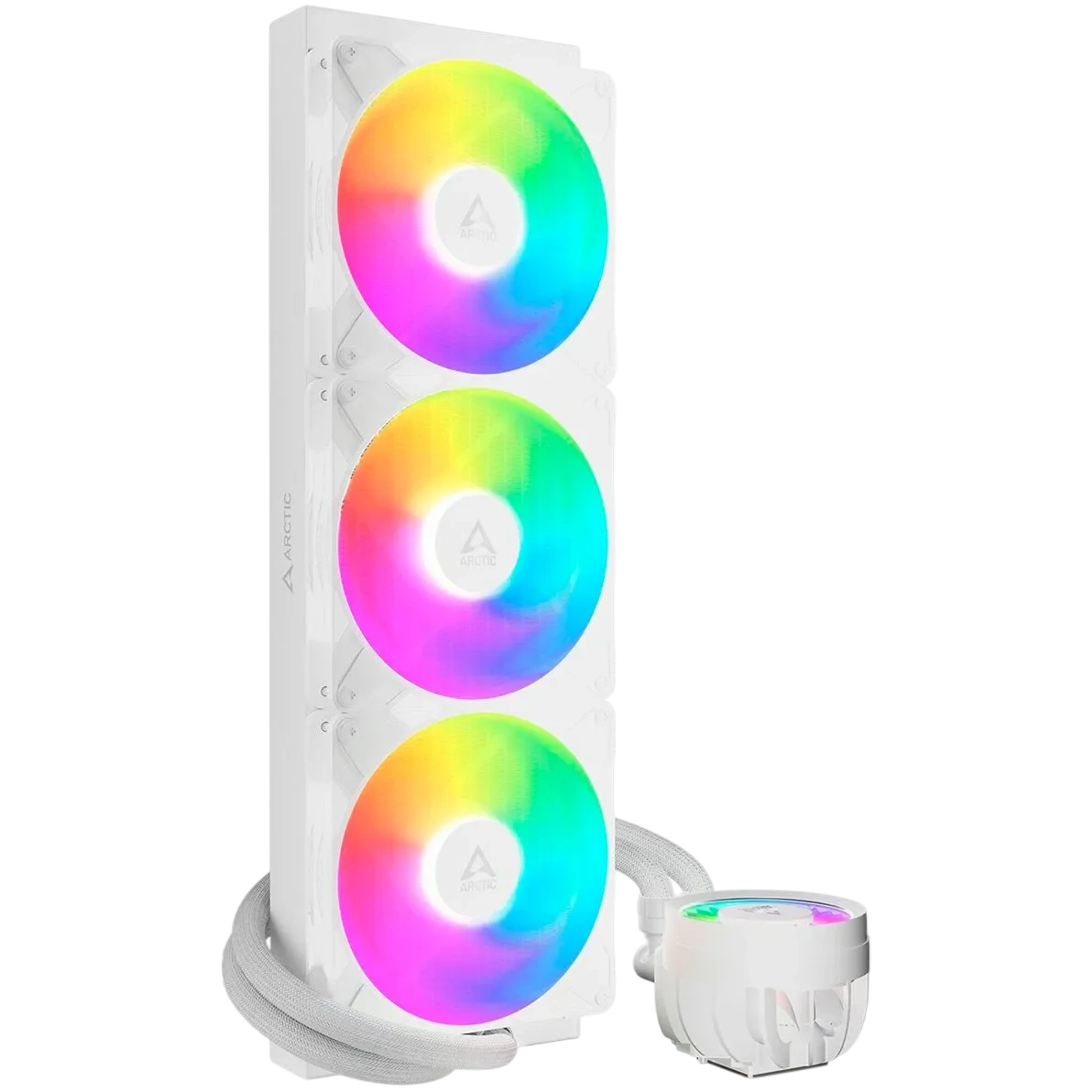 Система жидкостного охлаждения для процессора Arctic Cooling Liquid Freezer III Pro 420 ARGB White (ACFRE00189A)