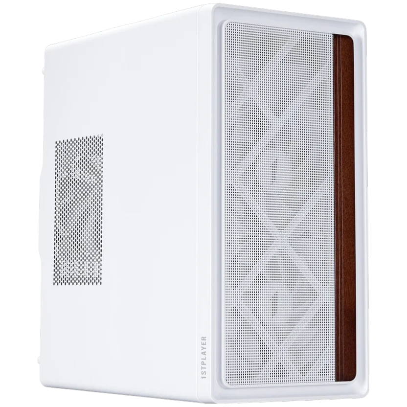 Компьютерный корпус 1STPLAYER WD1 White (WD1-WH-3F-W)