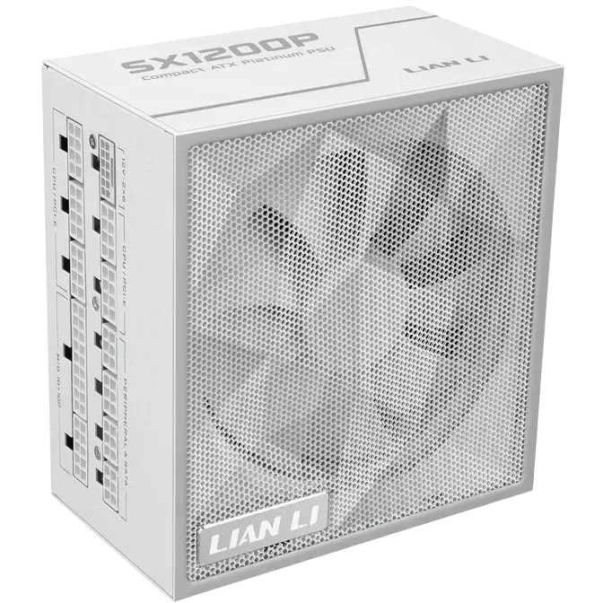 Блок питания Lian Li 1200W SX1200P White (G9P.SX1200P.W000.RU) 16 Pin (PCIe 5.1 Connector Cable Details)