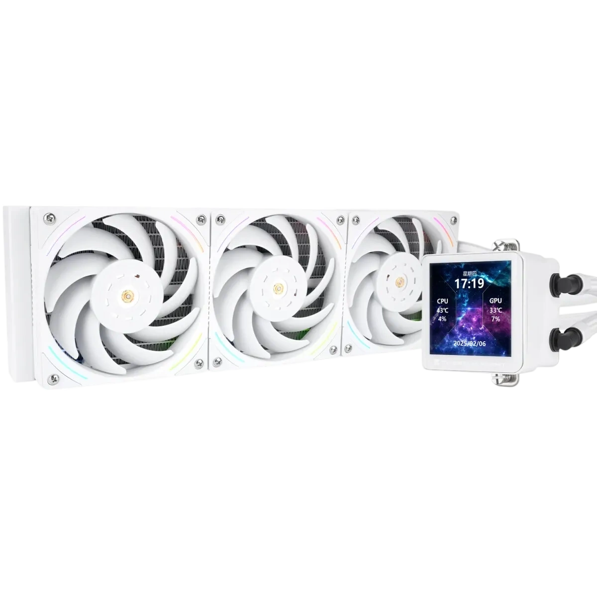 Система водяного охлаждения Thermalright Frozen Vision 360 ARGB White V2 (TRFV360AWV2)