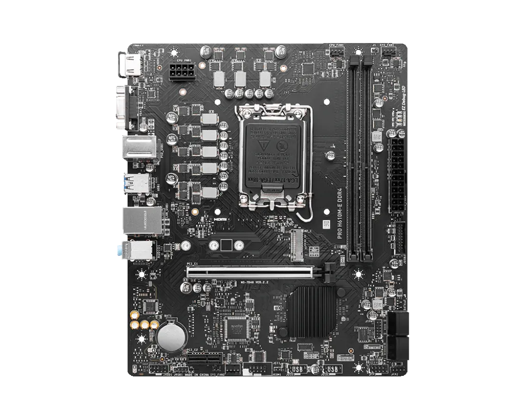 Материнская плата MSI PRO H610M-E DDR4