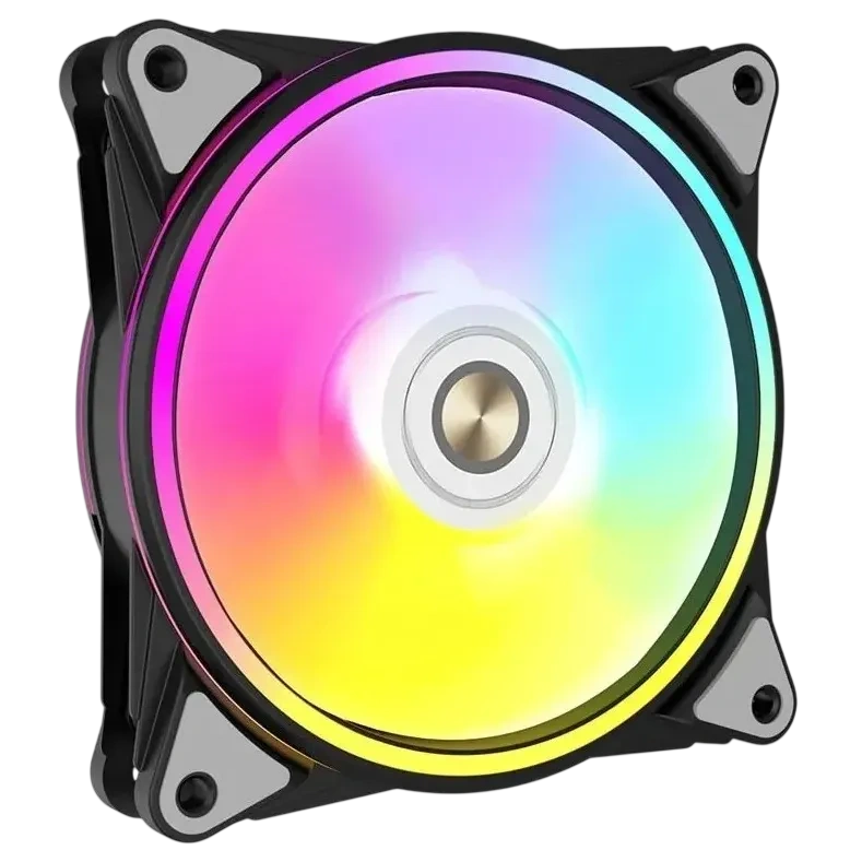 Вентилятор для корпуса ALSEYE ARGB Black HALO PRO B PWM
