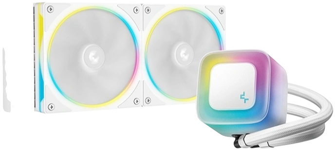 Система жидкостного охлаждения для процессора Deepcool LE240 PRO WH ARGB White
