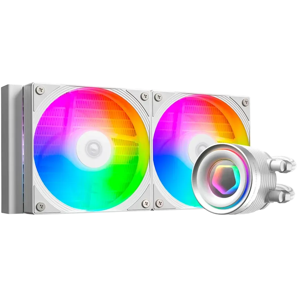 Система водяного охлаждения ID-Cooling FX240 INF ARGB White
