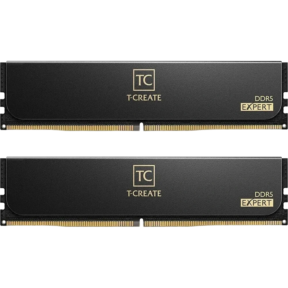 Оперативная память DDR5 32 Gb 6400 MHz Team Group T-CREATE Expert Black (CTCED532G6400HC32ADC01)