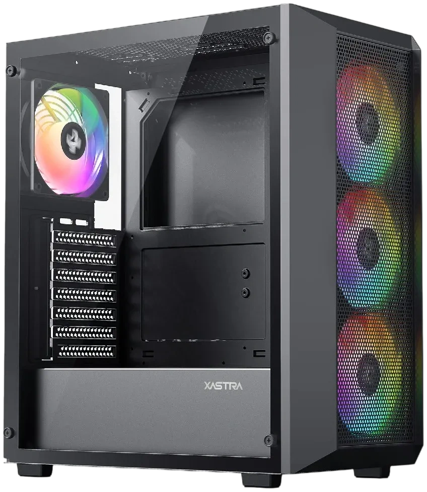 Компьютерный корпус XASTRA A406 4ARGB Black (A406-4FC12A)