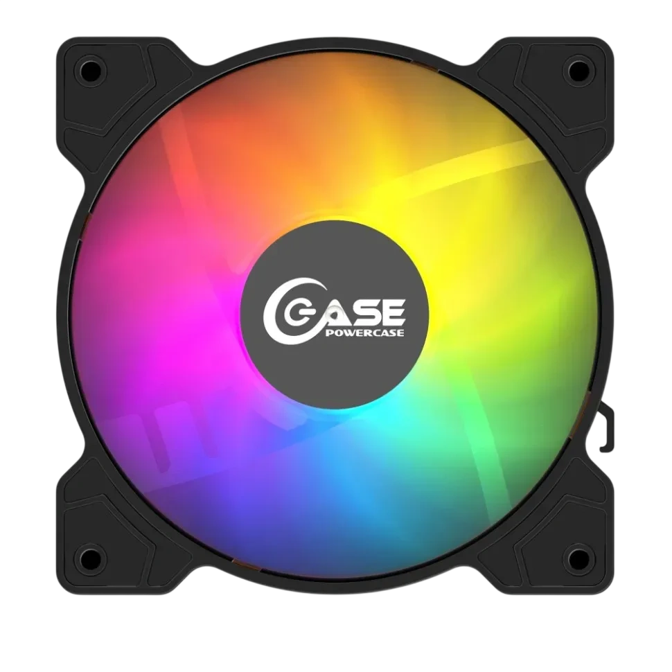 Вентилятор для корпуса Powercase (M2_6P) ARGB Black