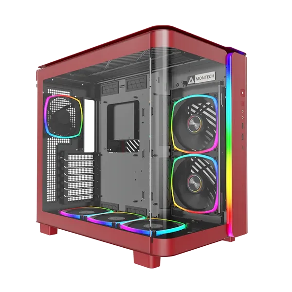 Компьютерный корпус Montech KING 95 PRO ARGB Red (MNT-K95P-R)