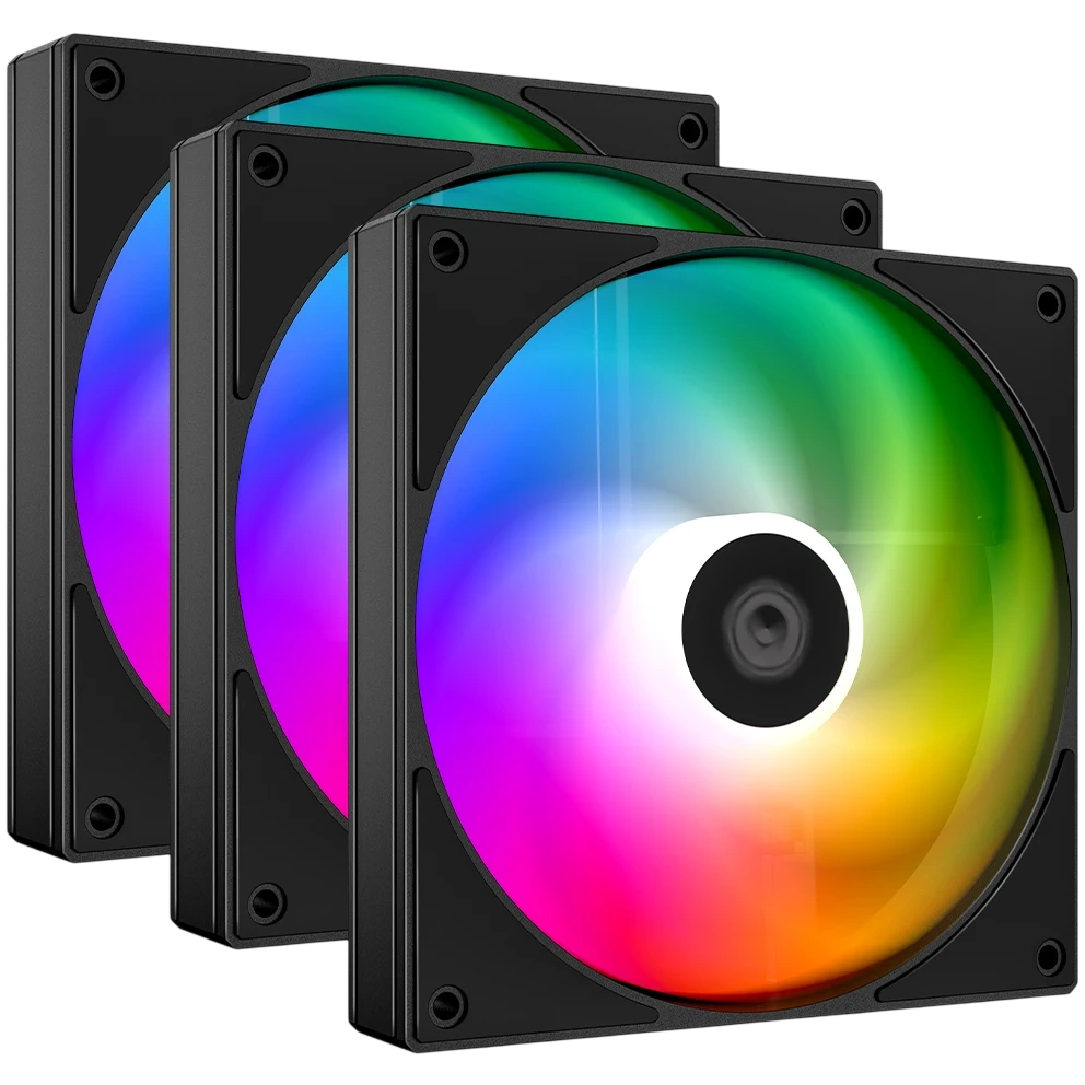 Вентилятор для корпуса ID-COOLING AS-120-ARGB-K TRIO (3 in 1)