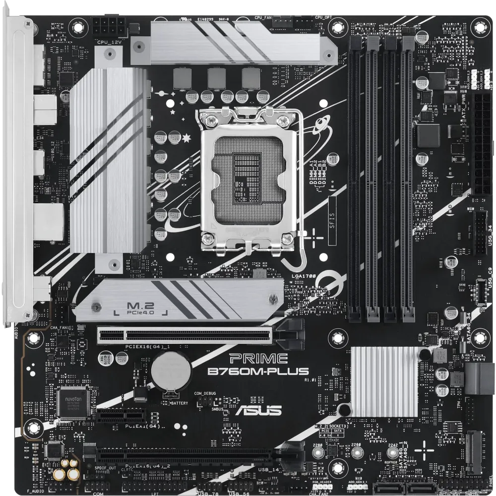 Материнская плата ASUS PRIME B760M-PLUS (90MB1GY0-M0EAY0)