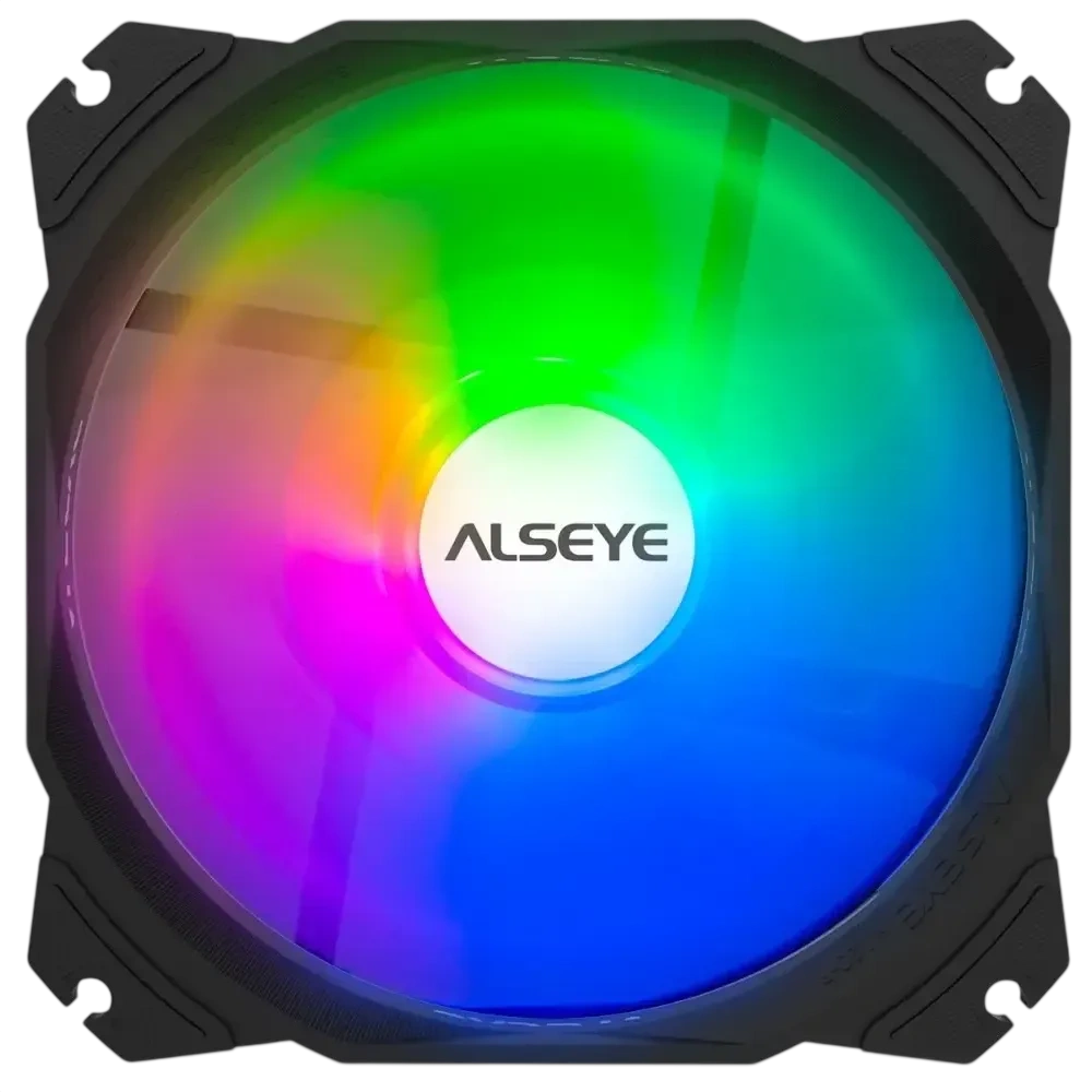 Вентилятор для корпуса ALSEYE Dimensions M120-PB-A
