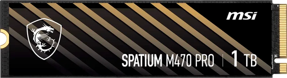Твердотельный накопитель MSI 1000 Gb SPATIUM M470 PRO S78-440L0J0-P83