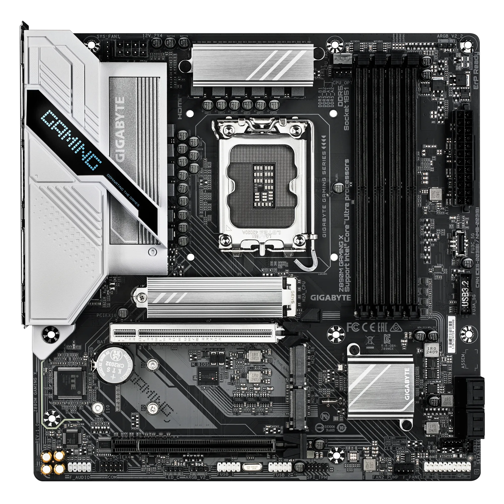 Материнская плата Gigabyte Z890M GAMING X