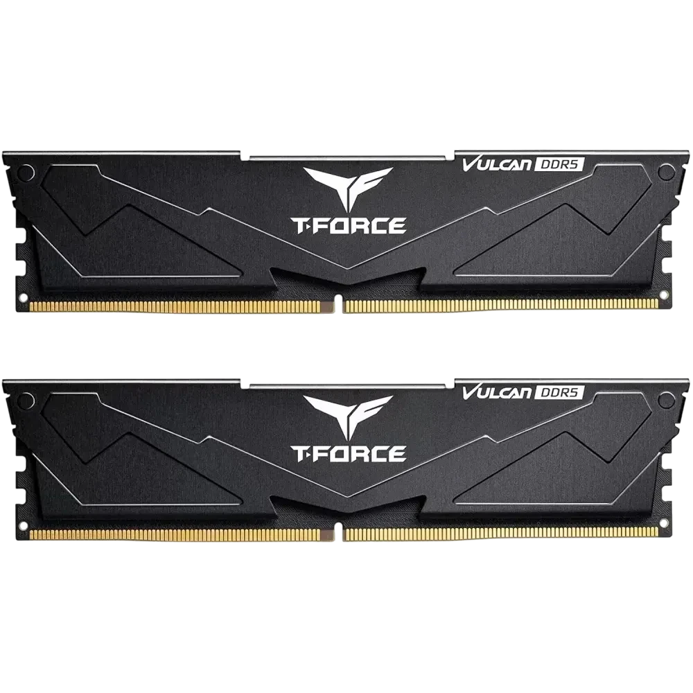 Оперативная память DDR5 32 Gb 6000 MHz Team Group T-FORCE VULCAN Black (FLBD532G6000HC38ADC01)