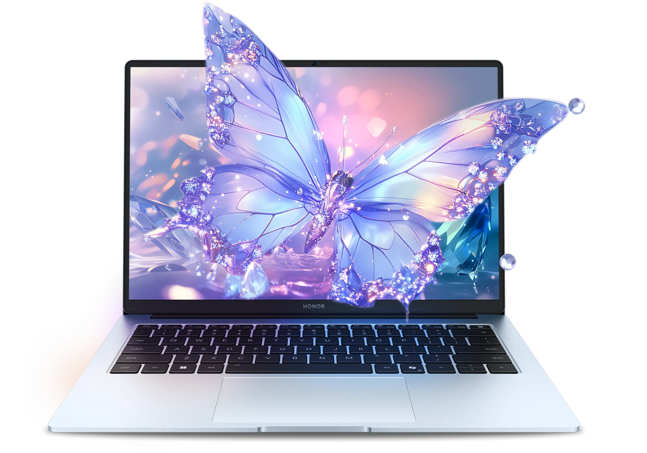 Ноутбук HONOR MagicBook X14 Plus 2025 (Core 5 220H/14"/2880x1800/32Gb/4Тб/Win 11 Home) Синий