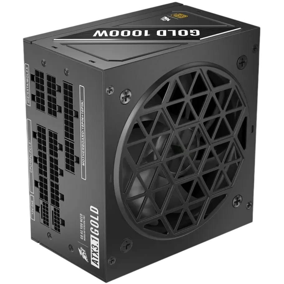 Блок питания 1STPLAYER 1000W NGDP Gold Black (HA-1000BA4) 16 Pin (PCIe 5.0 Connector Cable Details)