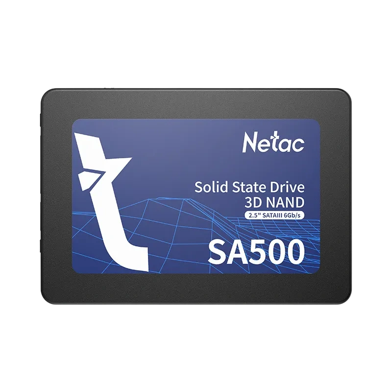 Твердотельный накопитель SSD 512 ГБ 2.5" SATA Netac (NT01SA500-512-S3X)