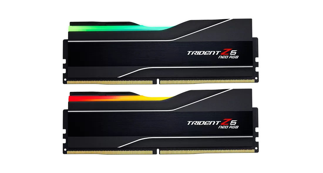 Оперативная память 128 Gb 6000 MHz G.Skill Trident Z5 Neo RGB Black (F5-6000J3444F64GX2-TZ5NR)