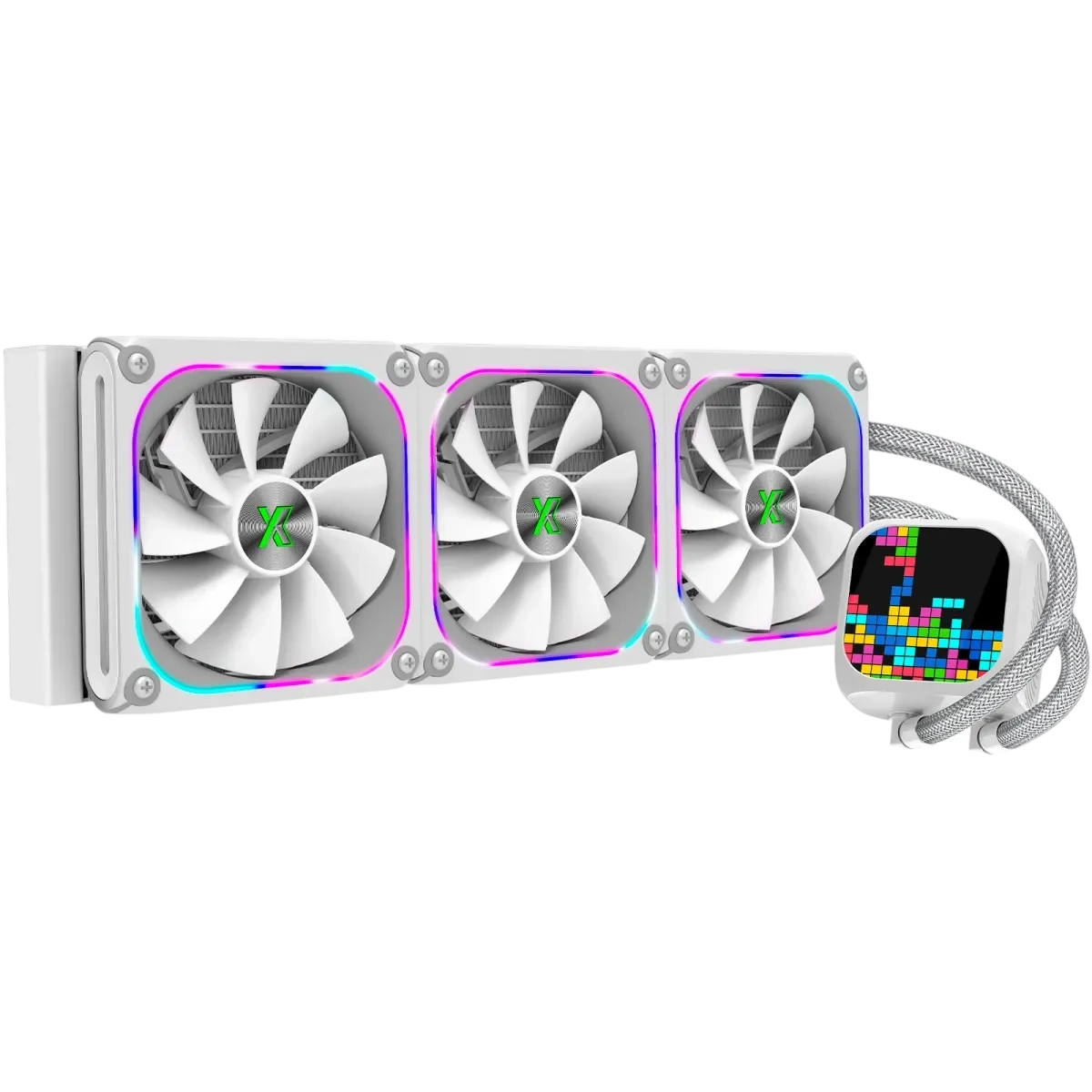 Система водяного охлаждения XASTRA LZ360 ARGB WH White (LZ360-WHAFAX-GL)