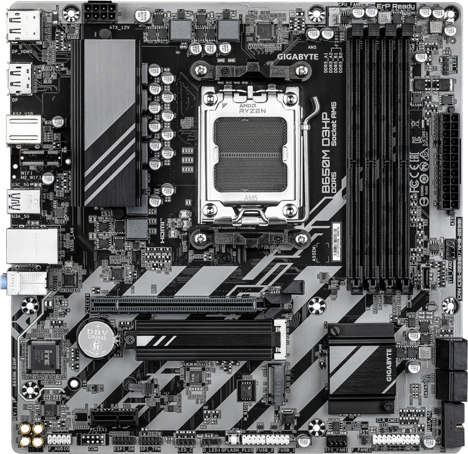 Материнская плата Gigabyte B650M D3HP 1.3