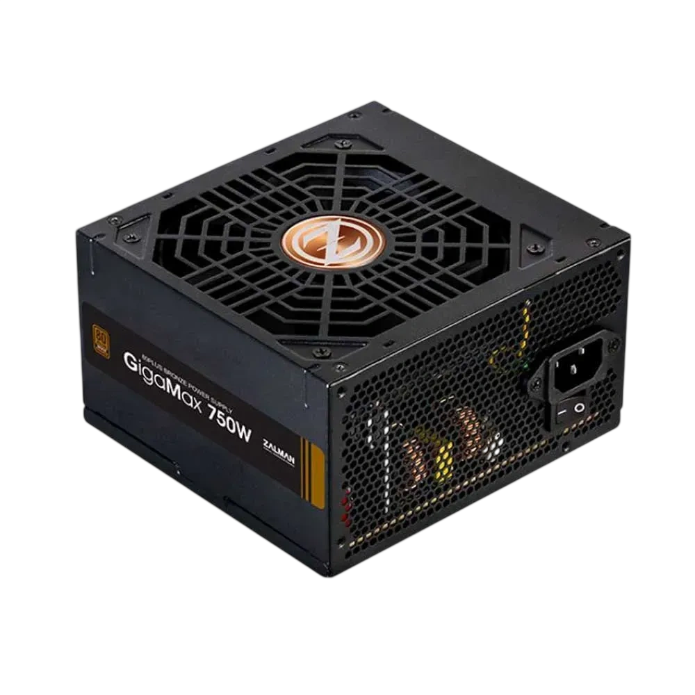 Блок питания Zalman ZM750-GVII, 750W, ATX12V v2.31, EPS, APFC, 12cm Fan, 80+ Bronze, Retail