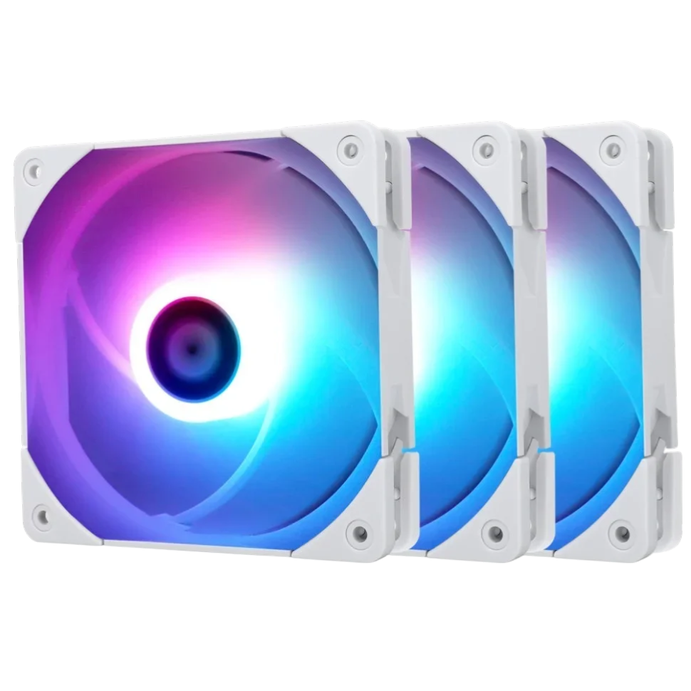 Комплект вентиляторов для корпуса Thermalright TL-C12CW-S ARGB White (TRTLC12CWS.3P)