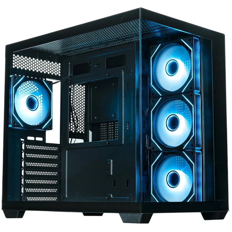 Компьютерный корпус XASTRA QW500 4ARGB-C10-UC Black (QW500-4FM12A-C10-UC)
