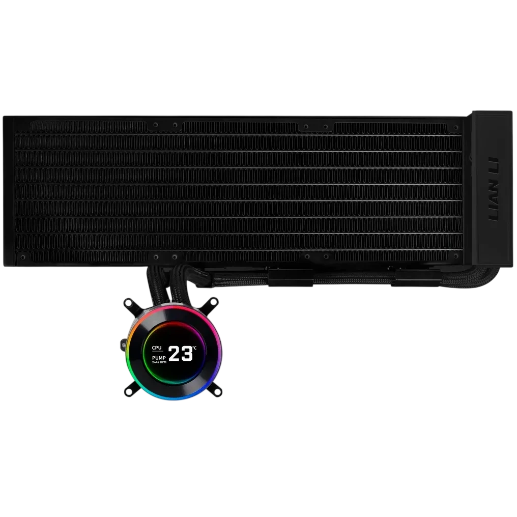 Система водяного охлаждения Lian Li HydroShift II LCD-C 360N Black (GHS2LCD36B) (G89.GHS2LCD36B.R0)
