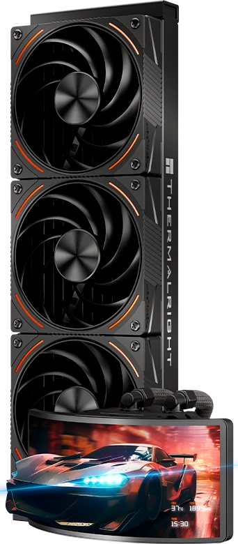 Система водяного охлаждения Thermalright Rainbow Vision 360 Turbo ARGB Black (TRRV360TAB)