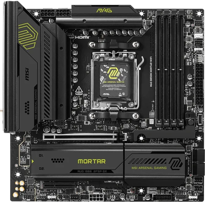 Материнская плата MSI MAG B850M MORTAR WIFI
