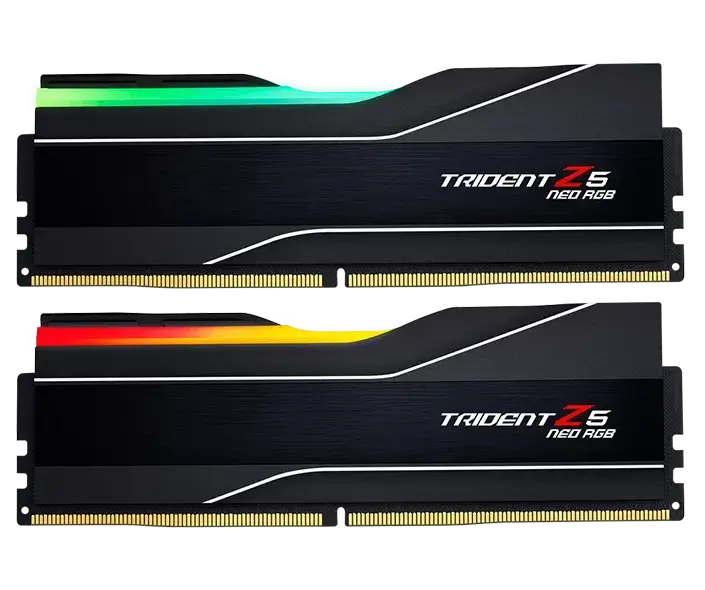 Оперативная память 128 Gb 6000 MHz G.Skill TRIDENT Z5 Neo RGB Black (F5-6000J3644D64GX2-TZ5NR)