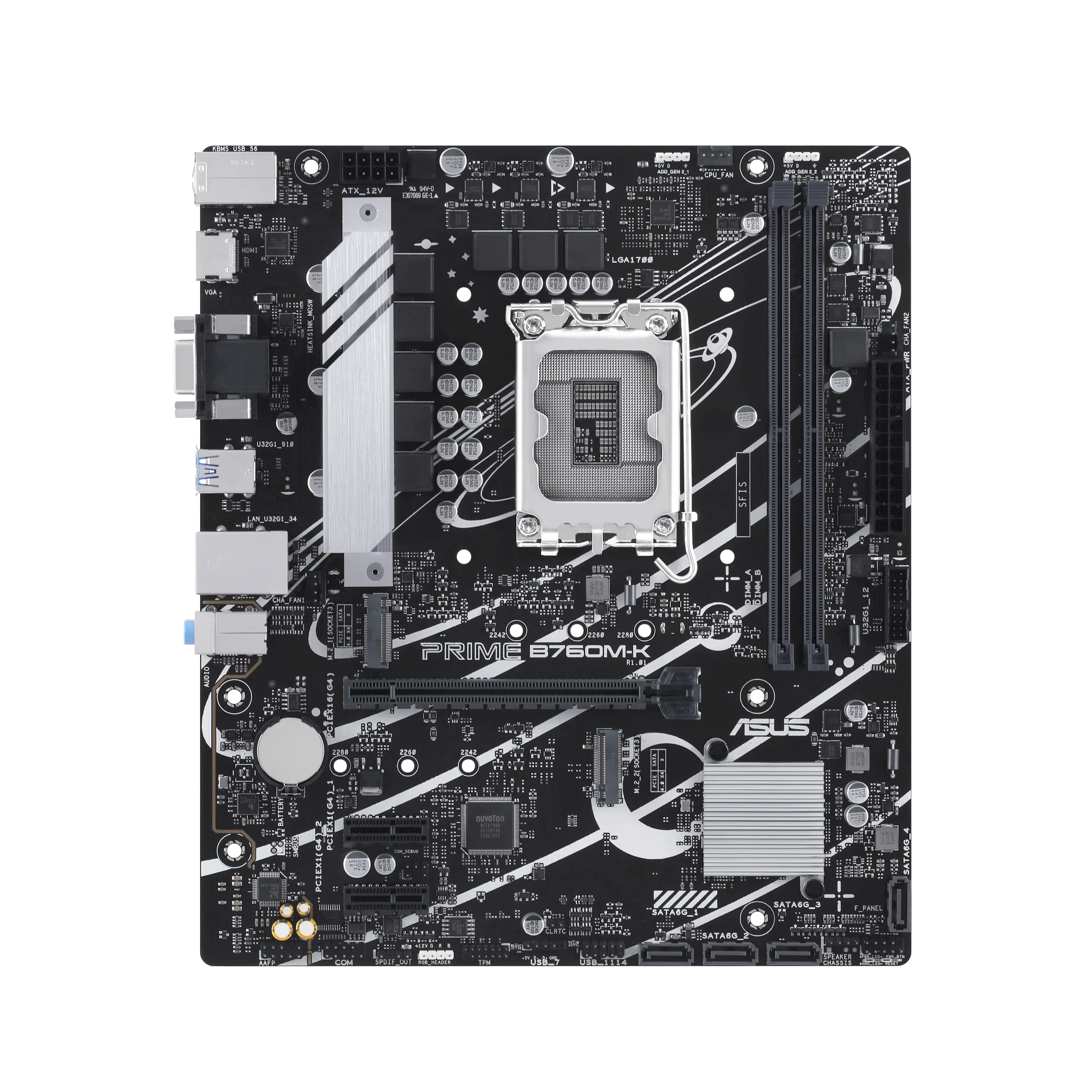 Материнская плата ASUS PRIME B760M-K