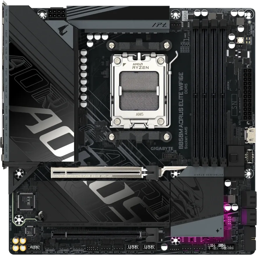 Материнская плата Gigabyte B850M AORUS ELITE WIFI6E
