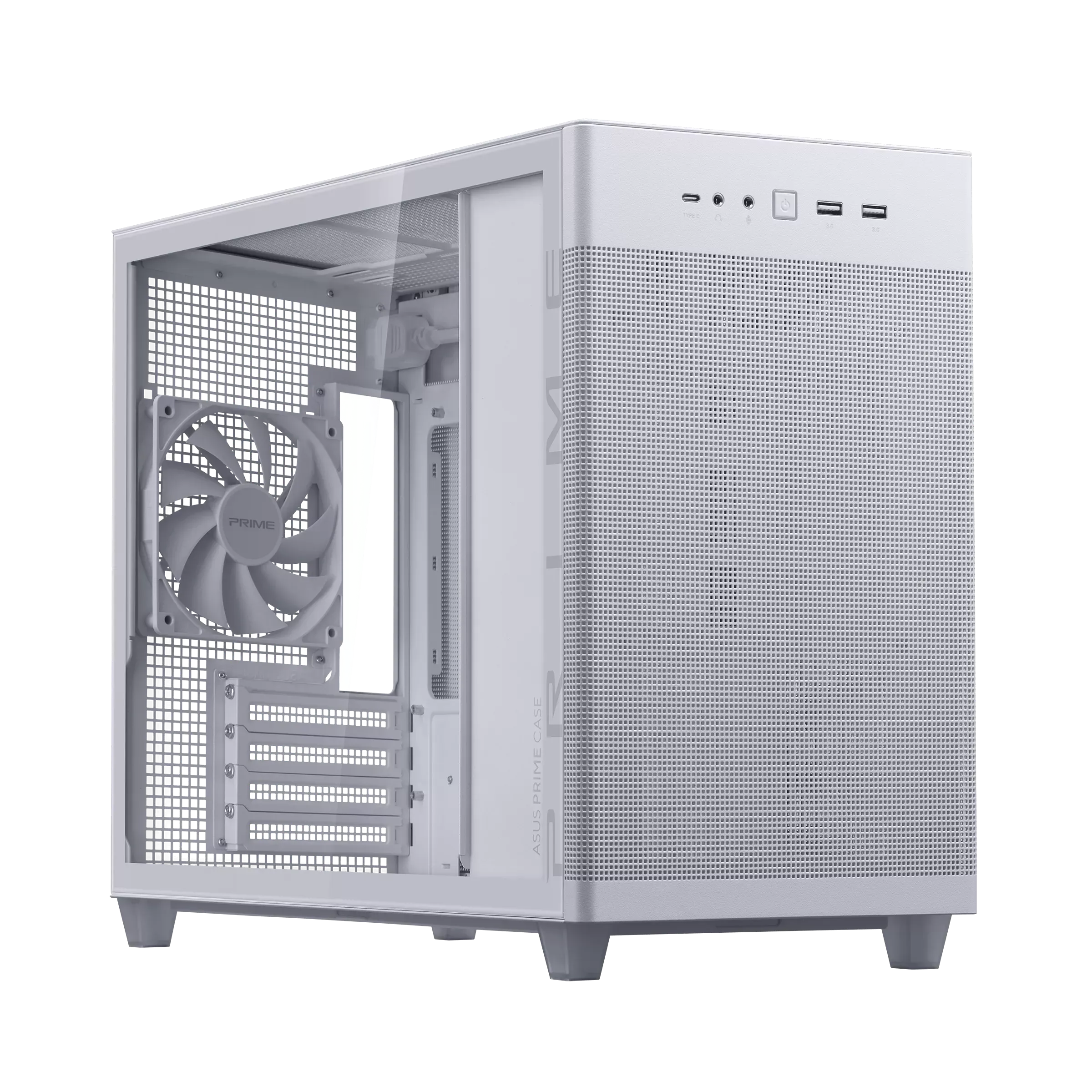 Компьютерный корпус ASUS PRIME CASE AP201 TG (90DC00G3-B39010) White