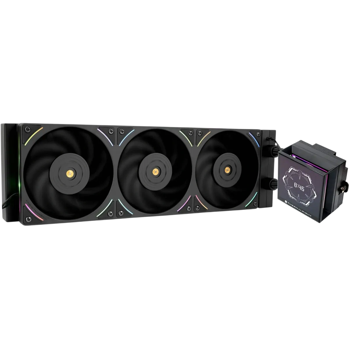Система водяного охлаждения Thermalright Hyper Vision 360 UB ARGB Black (TRHV360UBAB)