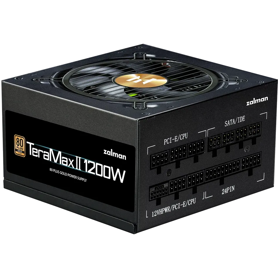 Блок питания Zalman 1200W TeraMax2 ZM1200-TMX2 16 Pin (PCIe 5.0 Connector Cable Details)
