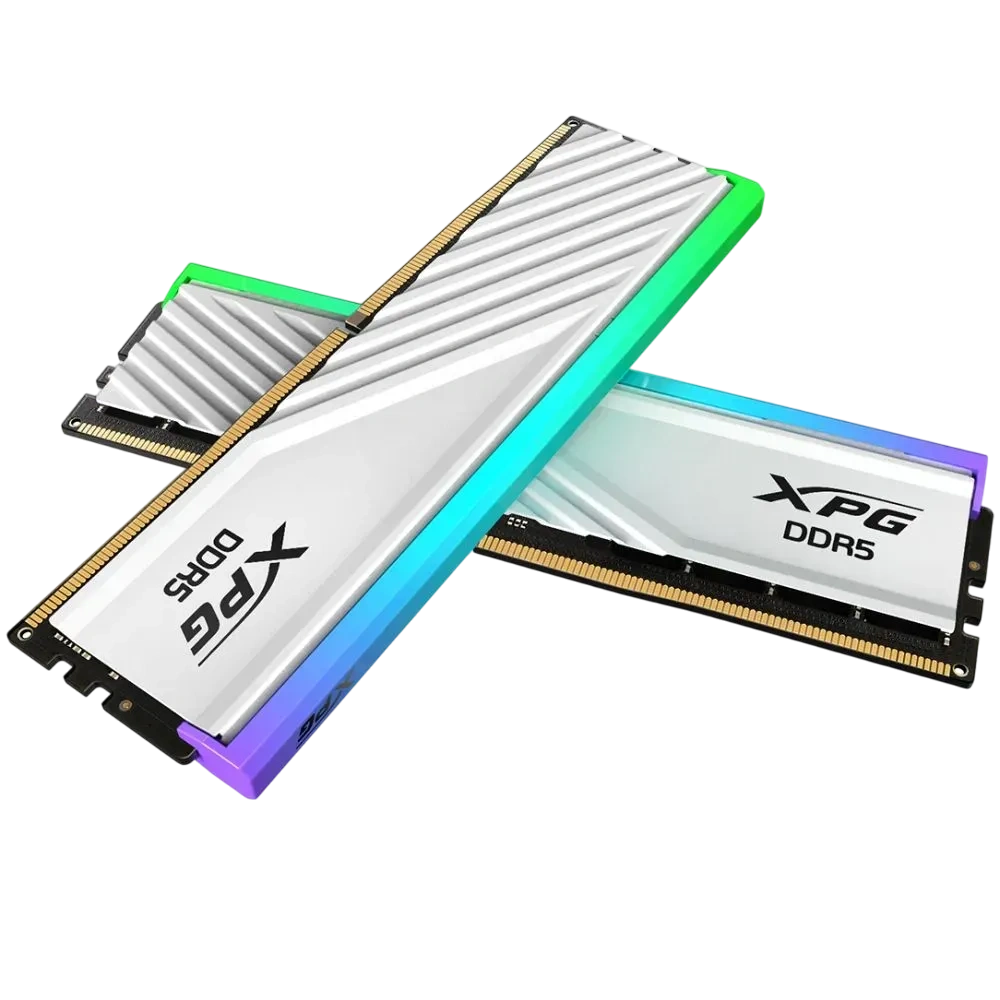 Оперативная память DDR5 32 Gb 6400 MHz ADATA XPG LANCER Blade RGB white (AX5U6400C3216G-DTLABRWH)