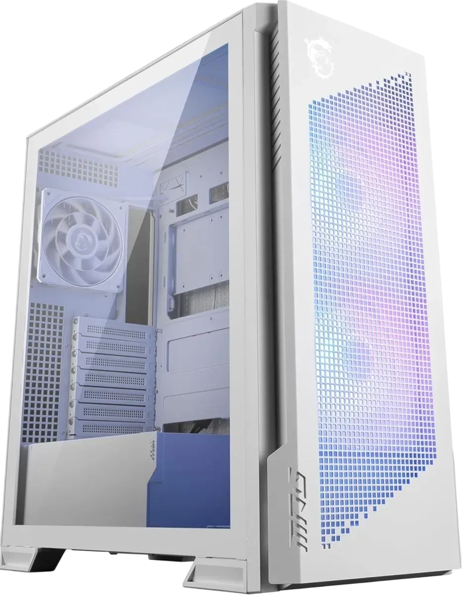 Компьютерный корпус MSI MPG VELOX 300R AIRFLOW PZ WHITE ARGB (306-7G27W21-JA4)