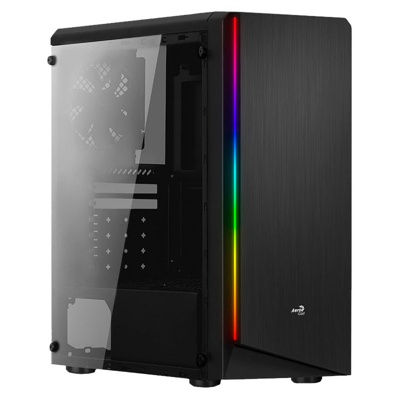 Компьютерный корпус AeroCool Rift TG черный