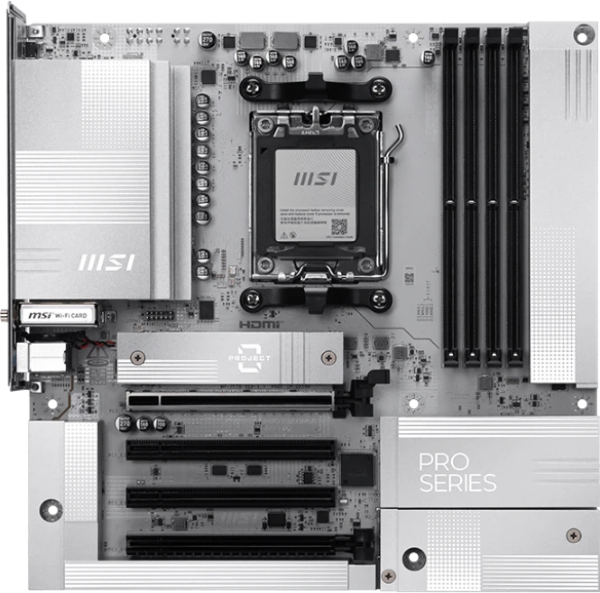 Материнская плата MSI PRO B850M-A WIFI PZ