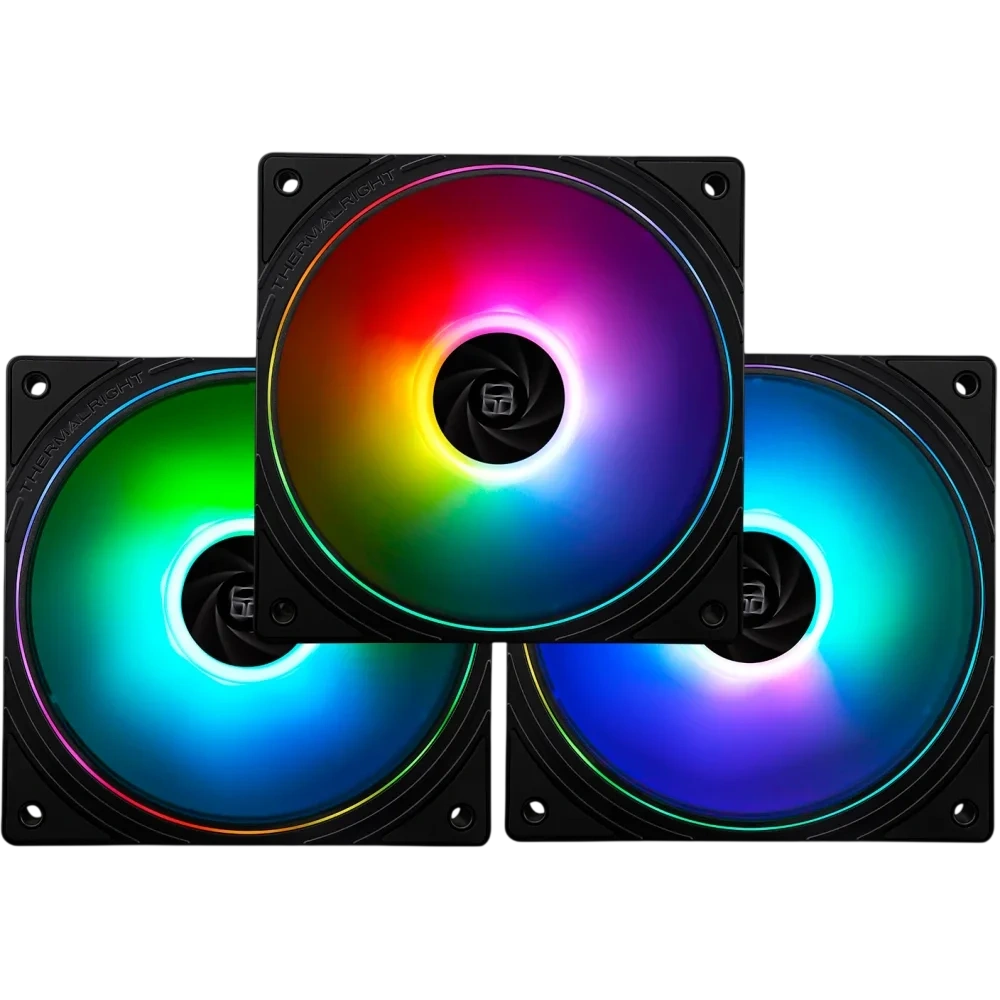 Комплект вентиляторов для корпуса Thermalright TL-S12-S ARGB Black (TRTLS12S.3P)