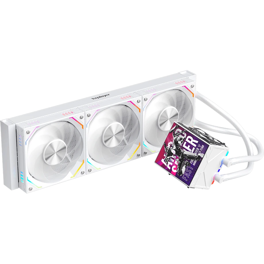 Система жидкостного охлаждения для процессора 1STPLAYER F.A.S.T. FT-360 White (FT-360-WH)