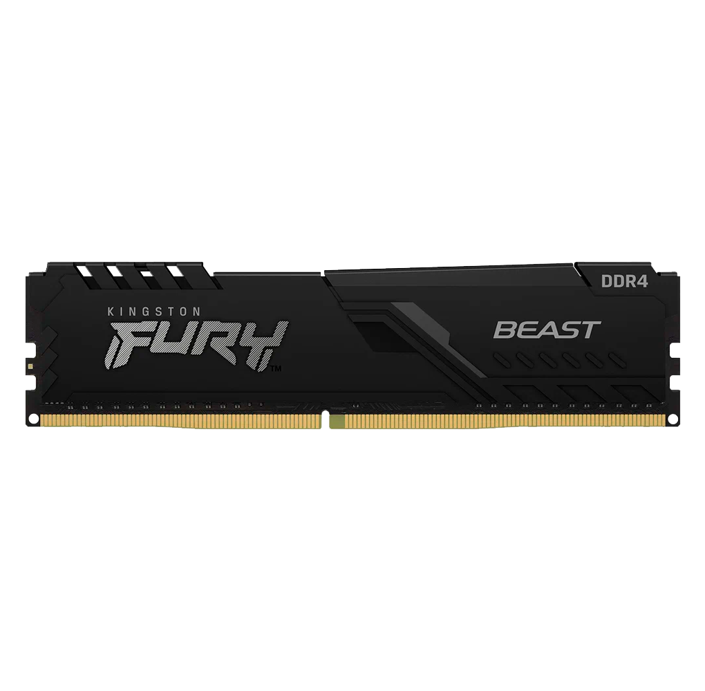 Оперативная память DDR5 16 ГБ 5200 МГц Kingston FURY Beast Black (KF552C40BB-16) модулей 1 шт.