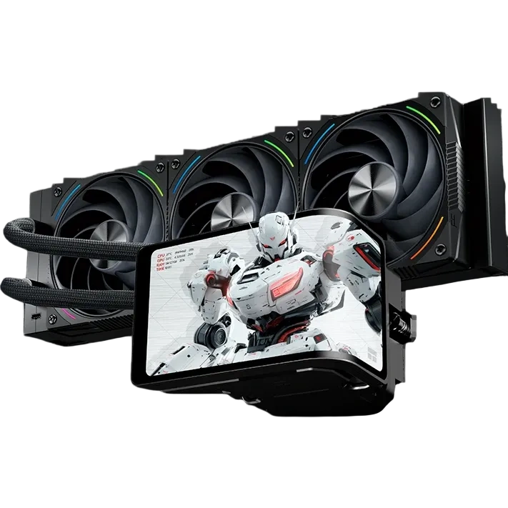 Система водяного охлаждения Thermalright Wonder Vision 360 Turbo ARGB Black (TRWV360TAB)