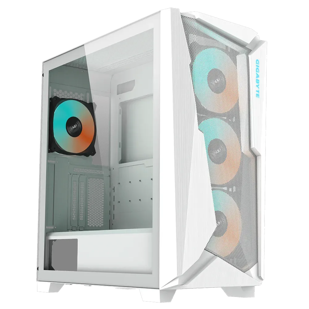 Компьютерный корпус Gigabyte C301 Glass TG GB-C301GW White