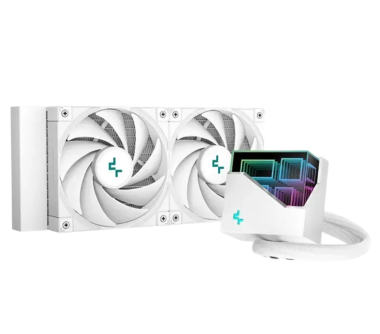 Система водяного охлаждения для процессора Deepcool LT520 WH ARGB PWM